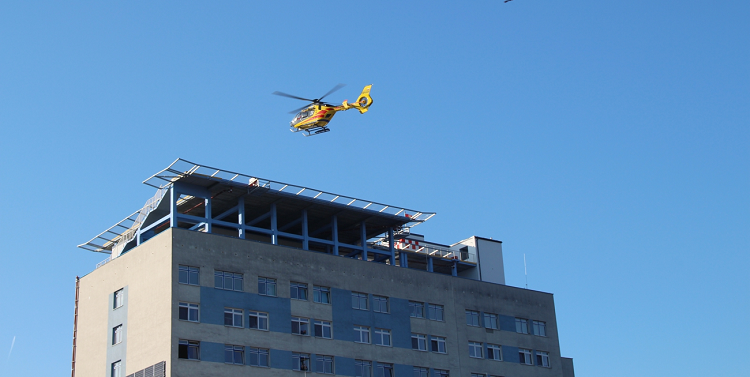 Lądowisko w Szpitalu Śląskim w Cieszynie